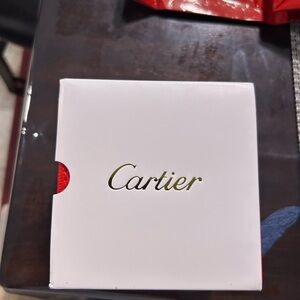 Cartier Red Leather Card Holder